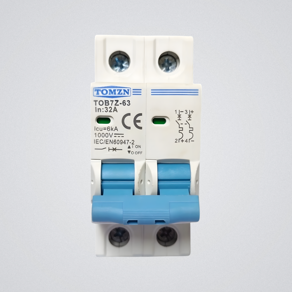 32A DC Breaker for Solar Panels 2 Pole Circuit Breaker Pak ElectricCo