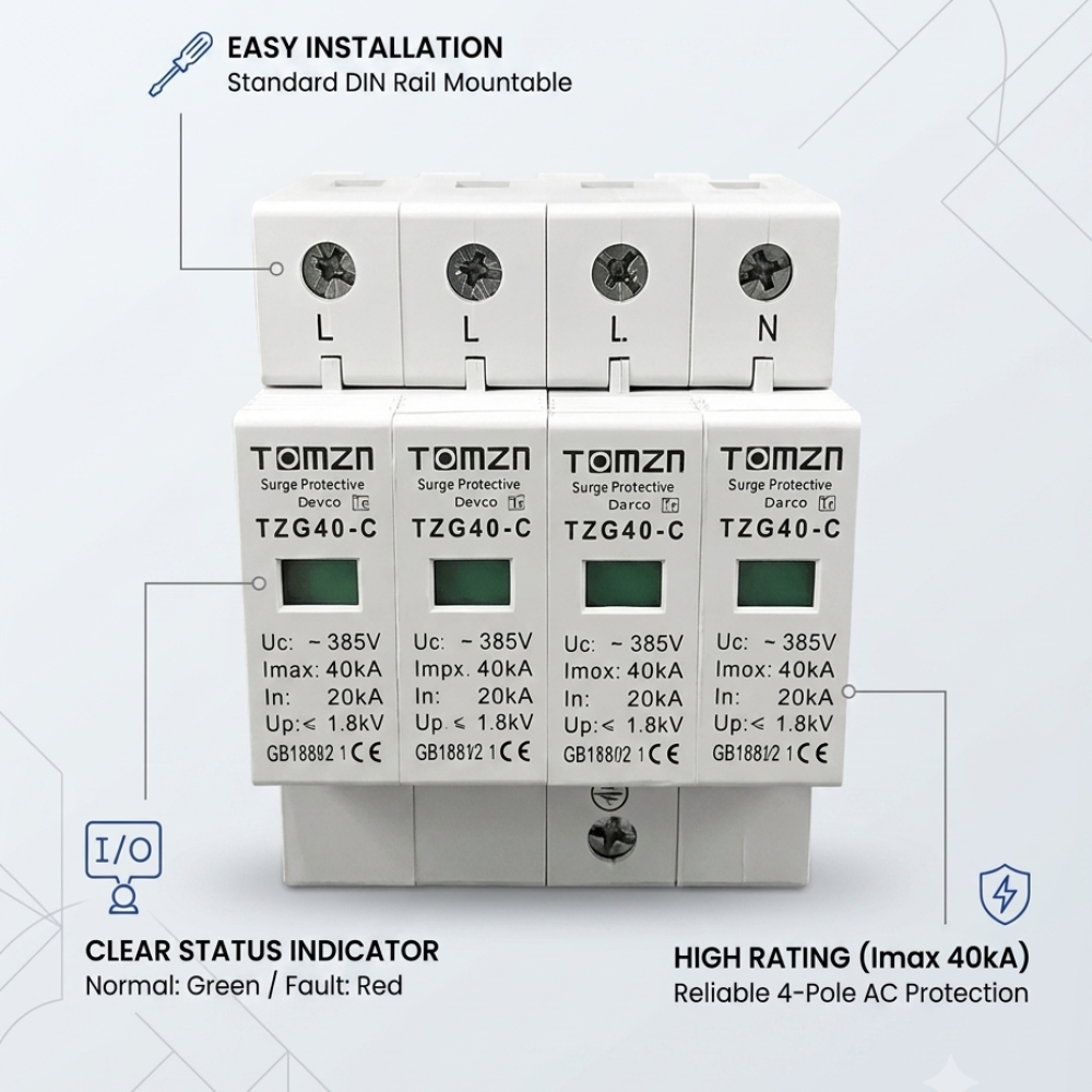 4-pole-ac-spd-terminals-and-earth-grounding-connection